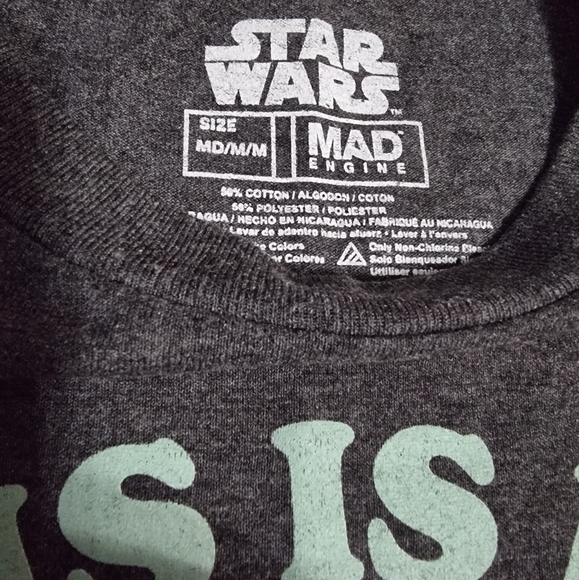 Star Wars 'This is My Good Side' Grogu T-Shirt - Picture 3 of 5